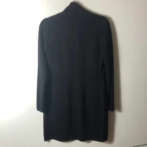 Vintage Black Carlisle 100% Merino Wool Jacket With Silver Hardware! - Picture 10 of 11